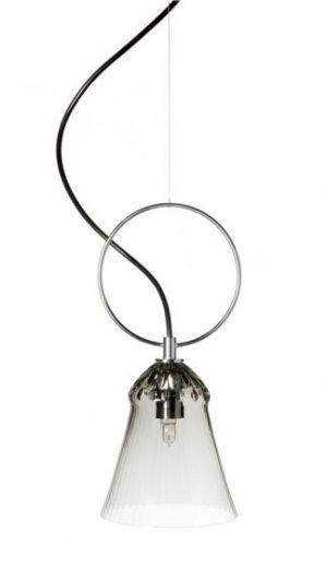 Apollo pendant light flannel grey (cable height 500mm-3000mm)