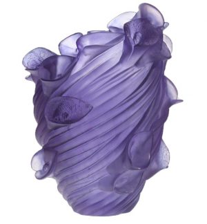 Arum ultraviolet vase - Numbered piece