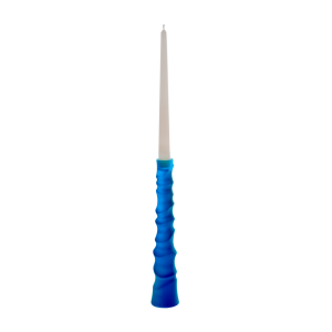Blue sand candlestick