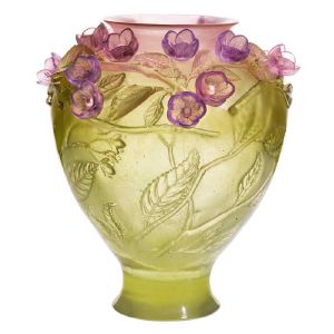Cherry blossom jewels vase - Numbered piece