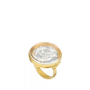 Ring 3 hirondelle clear size 55