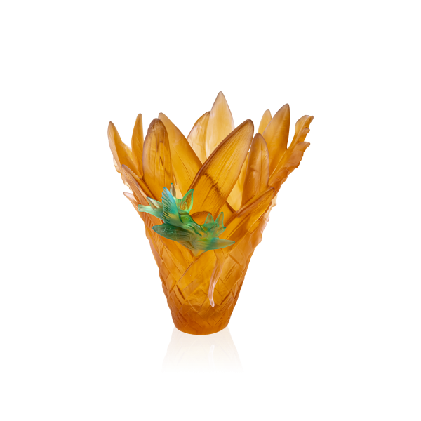 DAUM TRESSAGE PARADIS VASE GM 225EX