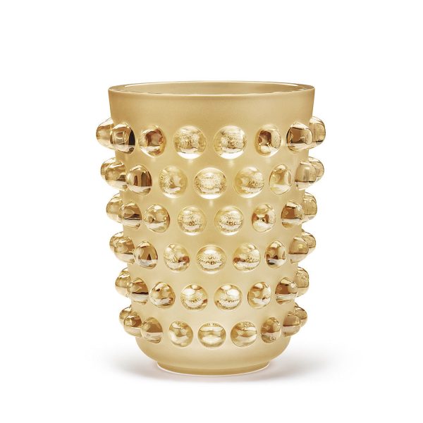 LQ MOSSI VASE GOLD LUSTER XXL