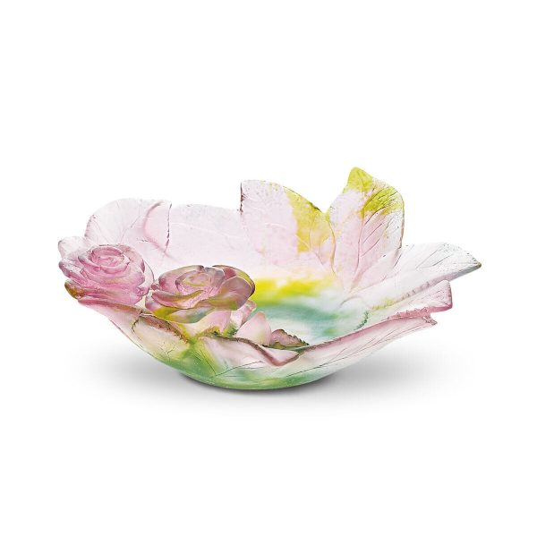 Daum Roses Ornamental Dish