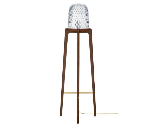 FOLIA
DARK WOOD FLOOR LAMP