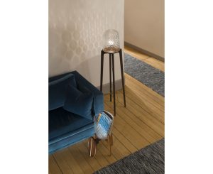 FOLIA
DARK WOOD FLOOR LAMP