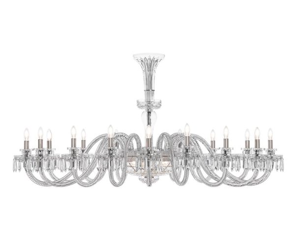 ROYAL
16-LIGHT OVAL CHANDELIER LIGHTED BOWL
Royal is the iconic Saint-Louis lighting collection. Infinite possibilities for modularity and customisation, always timeless designs.