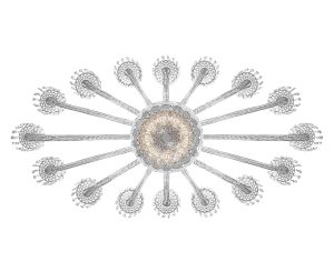 ROYAL
16-LIGHT OVAL CHANDELIER LIGHTED BOWL
Royal is the iconic Saint-Louis lighting collection. Infinite possibilities for modularity and customisation, always timeless designs.