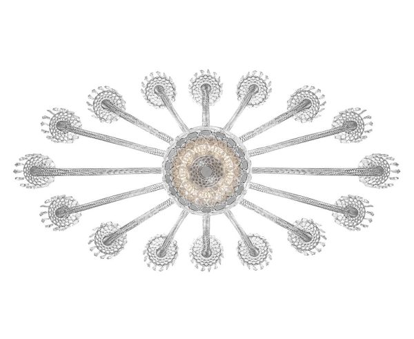 ROYAL
16-LIGHT OVAL CHANDELIER LIGHTED BOWL
Royal is the iconic Saint-Louis lighting collection. Infinite possibilities for modularity and customisation, always timeless designs. - Image 2
