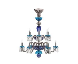 ARLEQUIN - Iconic piece
12-LIGHT AMETHYST CHARTREUSE-GREEN FLANNEL-GREY CHANDELIER
Exists in other colors: amethyst, chartreuse green and flannel grey - amethyst, purple and flannel grey - sky blue, dark blue and flannel grey - dark blue, black and flannel grey - black, clear satin finish crystal and flannel grey.