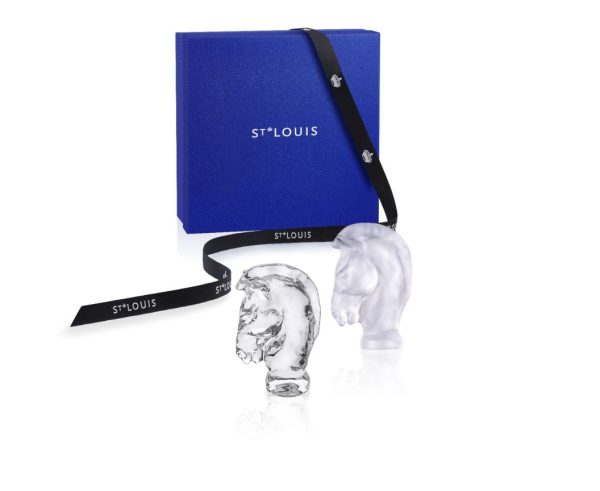 SL JEU 2 CLEAR SATIN FINISHED H160 KNIGHT SET