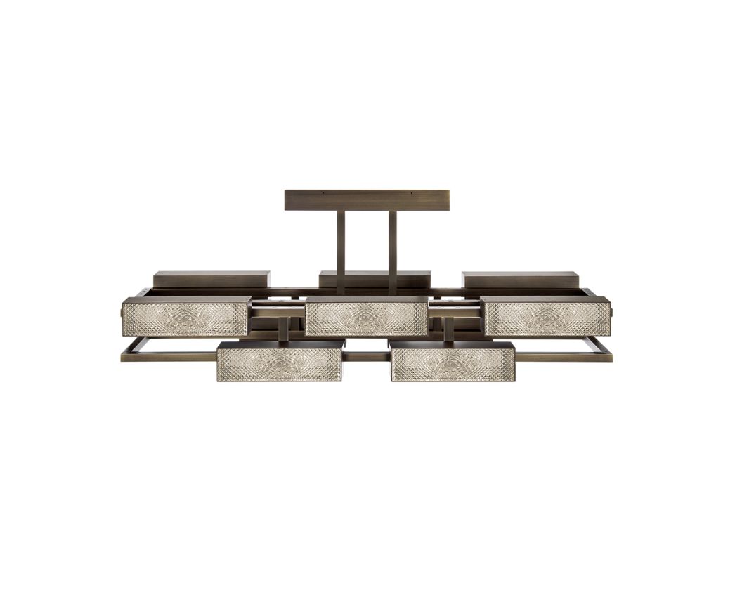VIBRATION
10-LIGHT CHROME-PLATED FINISH CHANDELIER
Existing in other finishes: chrome-plated, pale gold. - Image 2
