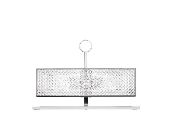 VIBRATION
CHROME FINISH TABLE LAMP