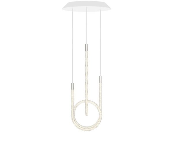 TORSADE
2-light crystal pendant