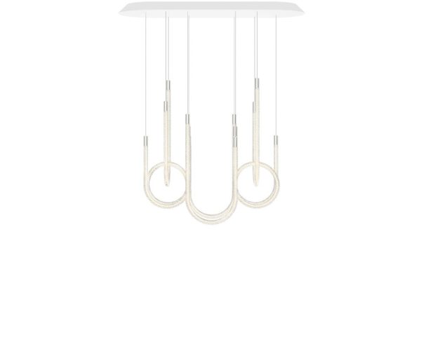TORSADE
6-light crystal chandelier