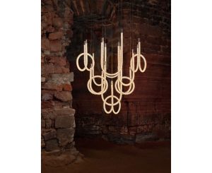 TORSADE
10-light crystal chandelier