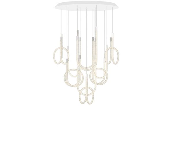 TORSADE
10-light crystal chandelier