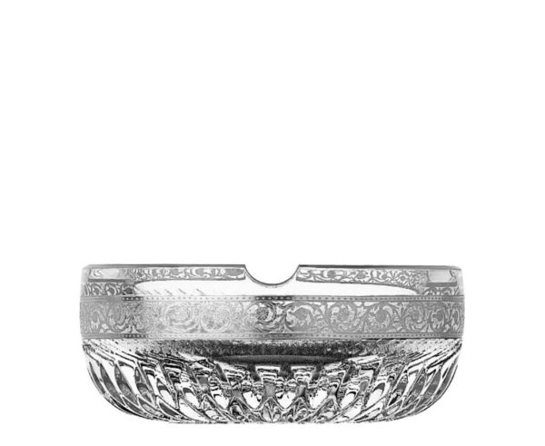 SL THISTLE PLATINE MEDIUM ASHTRAY