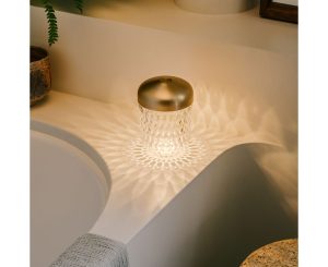 FOLIA
MINI GOLD  FINISH PORTABLE LIGHT