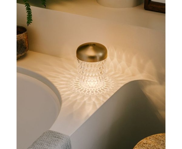 FOLIA
MINI GOLD  FINISH PORTABLE LIGHT - Image 2
